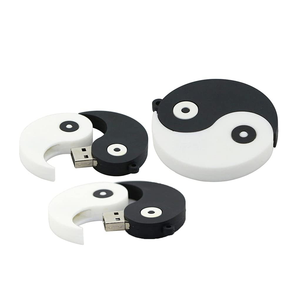 16GB Gossip Shape USB Flash Drives Pen Drive Memoria Flash Stick PenDrives USB Flash Disk Thumb Drive U Disk USB Drive USB 2.0 Pen Drive PenDrive (White)