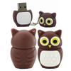 8GB Owl Shape USB Flash Drives Pen Drive Memoria Flash Stick PenDrives USB Flash Disk Thumb Drive U Disk USB Drive USB 2.0 Pen Drive PenDrive (Brown) view 1