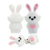 16GB Cartoon 12 Symbolic Animals USB Flash Drive U Disk USB 2.0 Data USB Flash Disk Memory Stick Pen Drive Storage Device USB Drive External Storage Flash Disk USB Disk (Rabbit) view 1