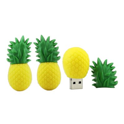 128GB Pineapple Shape USB Flash Drives Pen Drive Memoria Flash Stick PenDrives USB Flash Disk Thumb Drive U Disk USB Drive USB (Yellow)