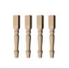 Osborne Jumbo English Country Coffee Table Leg in Knotty Pine Wood (Set of Four), Replacement Legs for Coffee Table or Bench, Farmhouse Style, Unfinished Wooden Posts are Sanded & Ready to be Finished view 1