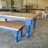 Osborne Jumbo English Country Coffee Table Leg in Knotty Pine Wood (Set of Four), Replacement Legs for Coffee Table or Bench, Farmhouse Style, Unfinished Wooden Posts are Sanded & Ready to be Finished view 4