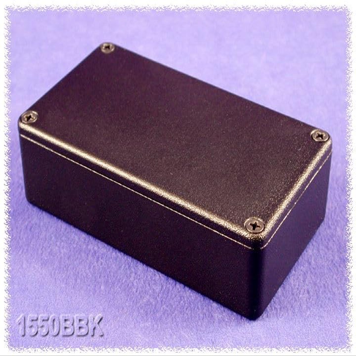 1550NBK, Black diecast Enclosure