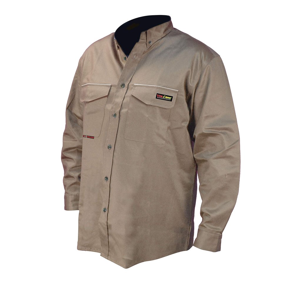 Radians VolCore Long Sleeve Button Down Flame Resistant Shirt, FRS-001