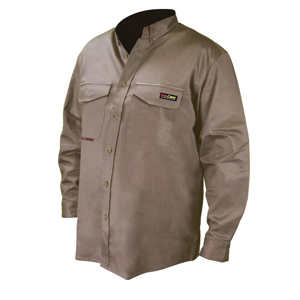 Radians VolCore Long Sleeve Button Down Flame Resistant Shirt, FRS-001