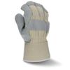 RWG3400W Side Split Gray Cowhide Leather Glove - Size L view 3