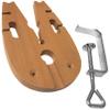 Hardwood Bench PIN VICE (HS) : Clamp Jewellers Jewellery V Slot Watch Repair Tool New (175) view 3