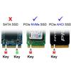 chenyang M.2 NVME to PCIe 3.0 X1 Adapter NVME/AHCI SSD to PCI Express Expansion Card Adapter with 8cm/12cm Slot Bracket view 2