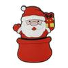 128GB Santa Claus Shape USB Flash Drive USB 2.0 Stick Flash Disk Thumb Drive U Disk Pen Drive USB 2.0 Stick PenDrive USB Drive Memory Stick External Storage USB Disk (Red) view 4