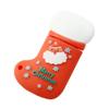 128GB Christmas Sock Shape USB Flash Drive USB 2.0 Stick Flash Disk Thumb Drive U Disk Pen Drive USB 2.0 Stick PenDrive USB Drive Memory Stick External Storage USB Disk with Chain (Red) view 3