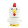 16GB Chicken Shape USB Flash Drive USB Drive USB Stick USB Flash Disk USB Disk Thumb Drive Pen Drive U Disk PenDrive Memory Stick External Storage Flash Memory USB Storage USB 2.0 Stick (White) view 2