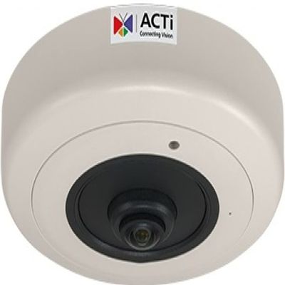 ACTi B511A 12MP Video Analytics Indoor Hemispheric Dome Camera with SLLS, Fixed Lens, f1.65mm/F2.8, H.264, Dewarping, Built-in Microphone, MicroSDHC/MicroSDXC, PoE/DC12V, DI/DO, Built-in Analytics