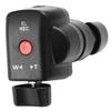 Calvas 1pc Camcorder Zoom Remote Control With 2.5mm Shutter Connecting Cable For Sony Canon Panasonic LANC view 2