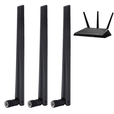 3PCS Router Original Antenna SMA Omnidirectional Antenna 2.4G,5G Dual Band Network Card External Antenna for RT AC68u