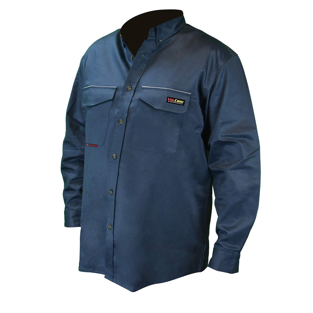 Radians VolCore Long Sleeve Button Down Flame Resistant Shirt, FRS-001