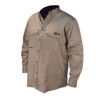 Radians VolCore Long Sleeve Button Down Flame Resistant Shirt, FRS-001