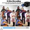 ALPCAM 2MP FHD 1080P USB Camera, 5-50mm Varifocal Zoom Lens, Low Light Correction, H.264 Compression, Compatible with Windows, Linux, Android,Mac OS view 4