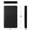 chenyang USB C to 2.5" SATA SSD HDD Tool Free Clear External Hard Disk Enclosure for Laptop PC Black view 3
