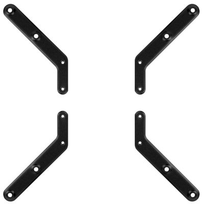 Mount-It! VESA Mount Adapter Kit | TV Wall Mount Bracket Adapter Converts 200x200 mm Patterns to 300x300 and 400x400 mm | Fits Most 32 Inch to 55 Inch TVs | Hardware Included