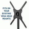 Mount-It! VESA Mount Adapter Kit | TV Wall Mount Bracket Adapter Converts 200x200 mm Patterns to 300x300 and 400x400 mm | Fits Most 32 Inch to 55 Inch TVs | Hardware Included view 2