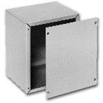 BUD INDUSTRIES AU-1028 Body Color:Natural, Cabinet, Enclosure, External Depth - Metric:76 MM, External Height - Metric:101.6 MM, Width Metric:127, Instrument Type, Metal/Aluminium, ROHS