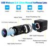 8MP USB Camera with Zoom 2.8-12mm Lens Webcam Variable Focus PC Camera Mini UVC USB2.0 USB with Camera for Computer IMX179 Manual Zoom Close-up Camera Varifocal Web Camera for Raspberry Pi Laptop view 4