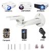 2-Be-Best Projector Wall Mount, Angle Adjustable Projectors Mounts for Mini Projectors, Projector Mount for Wall with Load 11 lbs Length 7.9" 1/4" Mounting Screw White view 2