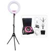 Yidoblo Ring Light Kit [Upgraded Version-1.8cm Ultra Slim]-18 inches,3200-5600K,Dimmable LED Ring Light with Light Stand, Phone Clip,Hot Shoe Adapter for Portrait Makeup Video Shooting (S Rose red) view 1