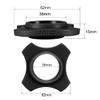 uxcell 2PCS Handheld Microphone Protective Kit Black Anti-Rolling Slip Holder + Sponge Foam Mic Cover + Bottom Rod Sleeve Holder view 2
