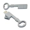 128GB Key Shape Memory Stick USB Stick USB Flash Disk Flash Drive PenDrive USB 2.0 Thumb Drive USB Disk U Disk (Silver) view 1