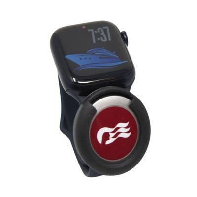 Luke3DP Watch Adapter for Holding a Carnival Ocean Medallion (Water)