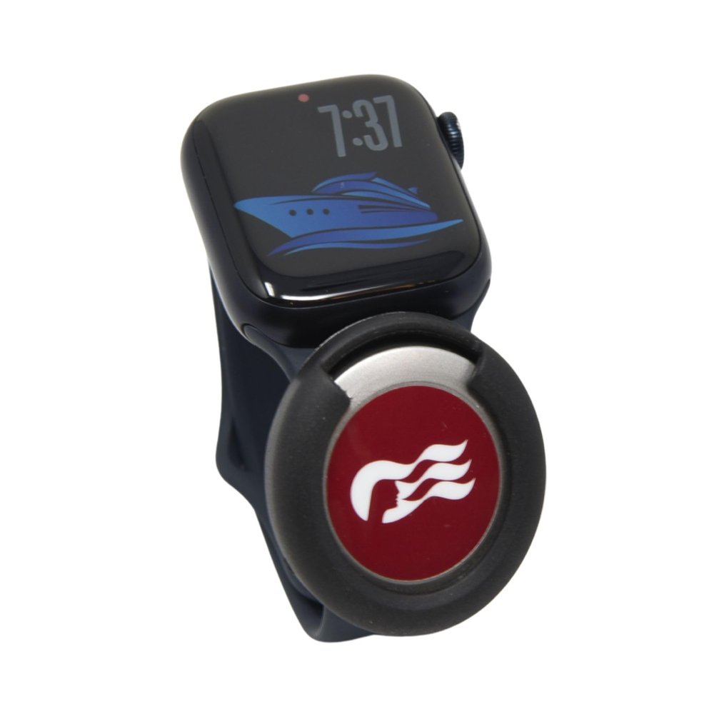 Luke3DP Watch Adapter for Holding a Carnival Ocean Medallion (Water)