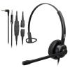 MAIRDI Phone Headset with 2.5mm & 3.5mm Connector for Deskphone Cell Phone PC Laptop, Mono Call Center Office Headset with Noise Cancelling Microphone view 1