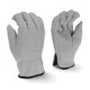 RWG4025 Economy Gray Split Cowhide Leather Driver - Size S view 1
