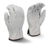 RWG4010 Economy Gray Split Cowhide Leather Driver - Size M view 1