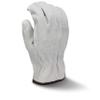 RWG4010 Economy Gray Split Cowhide Leather Driver - Size M view 2