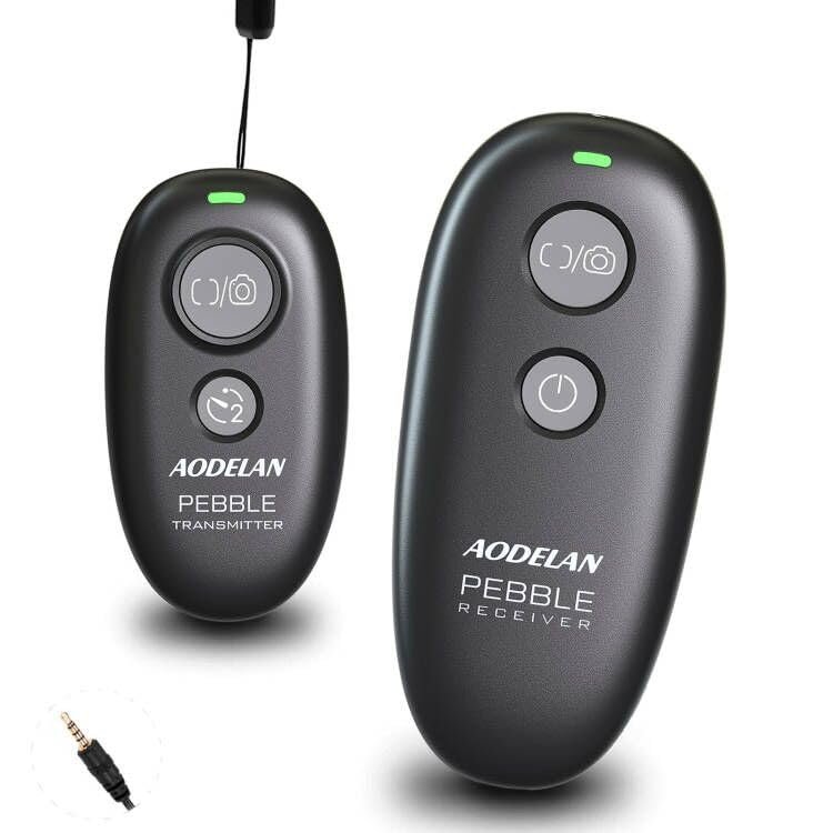 AODELAN Wireless Camera Shutter Release Remote Control for Panasonic Lumix DMC-G7, S5II,S5IIX,G85, GH4,GH5, GH5M, GH5L,GH5 II,GH6, G9, G9L, G9M,FZ300,FZ1000,FZ2000,Replaces DMW-RSL1