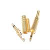 100 pcs Gold 1/8 3.5mm Mono Male Plug Audio Connector DIY Soldering Spring Adapter view 2