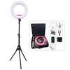 Yidoblo 18 inch LED Ring Light with 2M Stand for Phone and Camera, 48W 5500K/3200K Dimmable with Carrying Bag for YouTube Vlog Makeup Studio Video Shooting Salon Photography (AX-E Rose red) view 1
