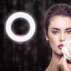 Yidoblo 18 inch LED Ring Light with 2M Stand for Phone and Camera, 48W 5500K/3200K Dimmable with Carrying Bag for YouTube Vlog Makeup Studio Video Shooting Salon Photography (AX-E Rose red) view 4