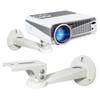 2-Be-Best Mini Projector Wall Mount 360 Rotation 7.8 Length 11 lbs Load Projector Wall Mount White view 1