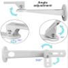 2-Be-Best Mini Projector Wall Mount 360 Rotation 7.8 Length 11 lbs Load Projector Wall Mount White view 3