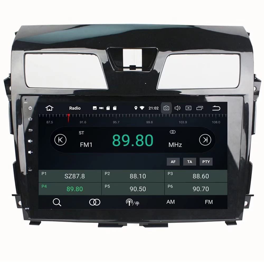 ROADYAKO Android 9.0 Car Table for Nissan Tenna 2013 2014 2015 Car Radio Stereo with GPS Navigation 3G WiFi Mirror Link RDS FM AM Bluetooth AUX Multimedia Audio Video