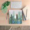 Cactus Pattern MacBook Air 13 inch Case (A1369 & A1466, Older Version 2010-2017 Release), 3D Effect Matte Clear See Through Hard Case Cover Only Compatible MacBook Air 13.3 inch view 3