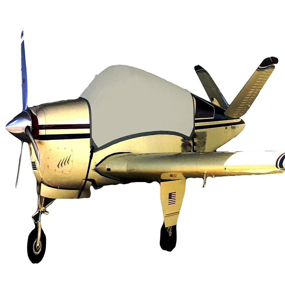 Blue Gator Beech Barron/Debonair 35 Airplane Cover (Beige)