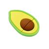128GB Avocado Shape PenDrive USB Flash Drive Memory Stick U Disk Thumb Drive USB Flash Disk USB Drive USB Stick (Green) view 2