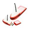 8GB Sailboat Shape USB Stick USB 2.0 Memory Stick Flash Memory PenDrive USB Flash Disk USB Flash Drive USB 2.0 Sticks Memory Sticks Thumb Drives U Disk Data Storage (Red) view 1
