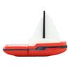 8GB Sailboat Shape USB Stick USB 2.0 Memory Stick Flash Memory PenDrive USB Flash Disk USB Flash Drive USB 2.0 Sticks Memory Sticks Thumb Drives U Disk Data Storage (Red) view 4