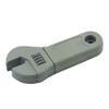 4GB Wrench Shape USB 2.0 Flash Drive Memory Stick Thumb Drive USB Drive Pen Drive USB Flash Disk U Disk USB Stick PenDrive with Chain (Gray) view 4