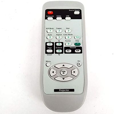 Calvas Universal Projector Remote Control for EPSON Projector EMP-7800 EMP-7850 EMP-7900 EMP-7950 EMP-8300